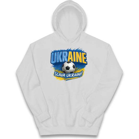 Ukraine Retro World Cup Kids Hoodie