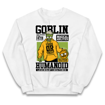 Goblin Trick Or Treat Kids Jumper