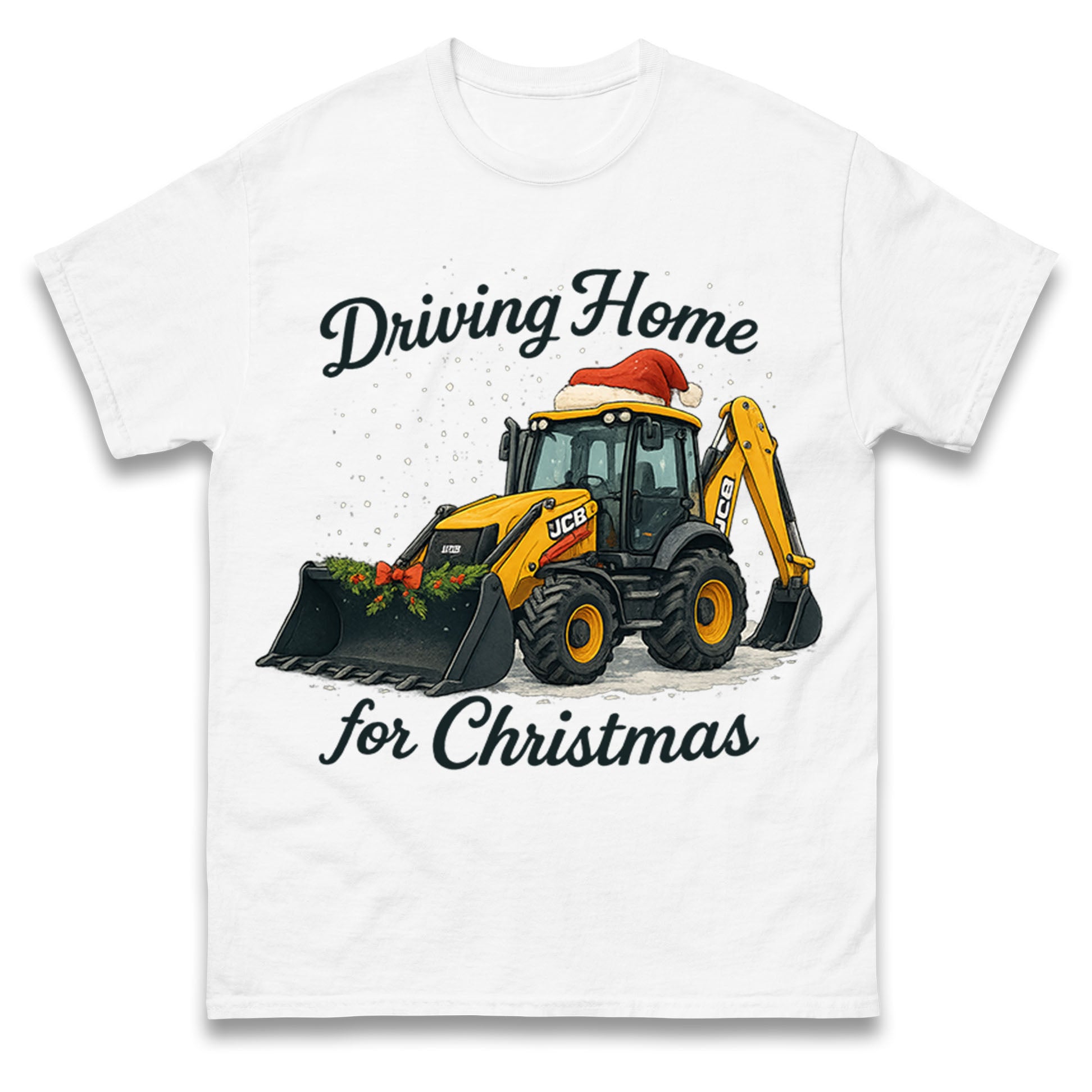 JCB Christmas T Shirt 