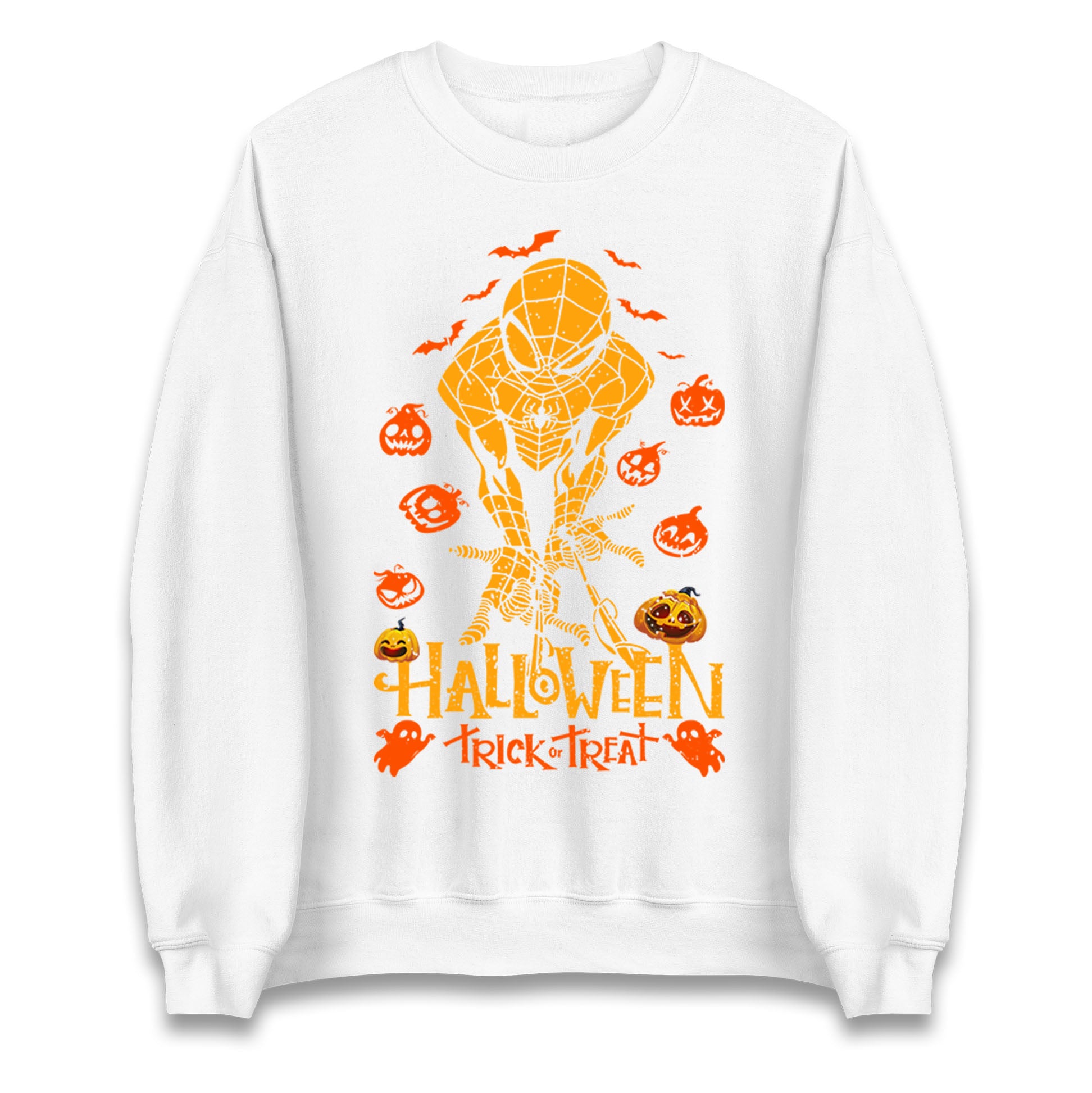 Spiderman Trick Or Treat Halloween Sweatshirt
