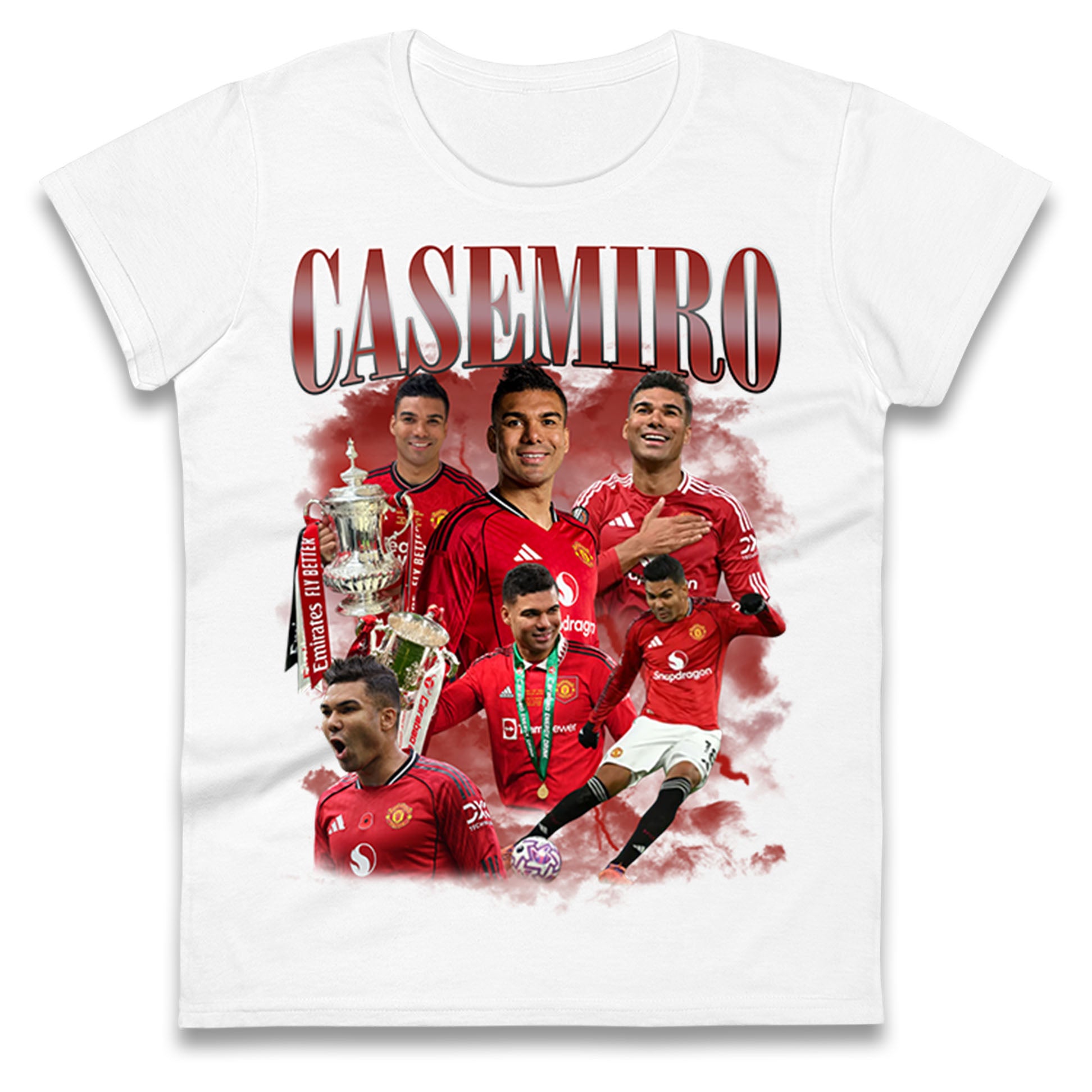 Casemiro Manchester United Ladies T Shirt