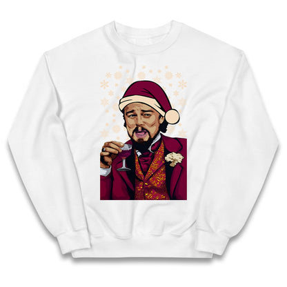 leonardo dicaprio christmas jumper