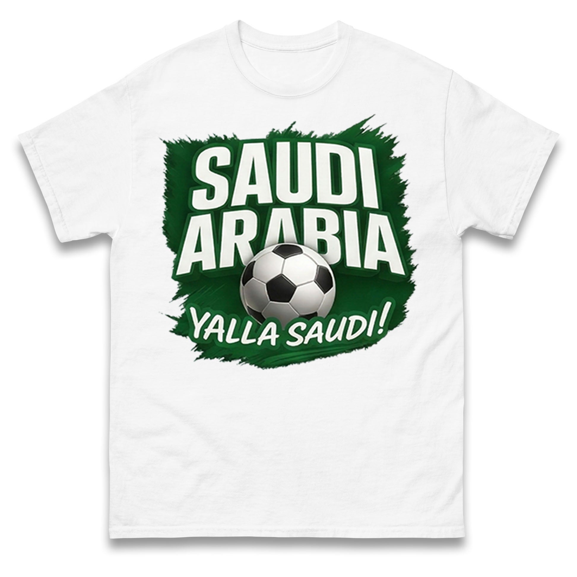 Saudi Arabia Retro World Cup T Shirt 