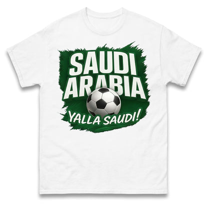 Saudi Arabia Retro World Cup T Shirt 