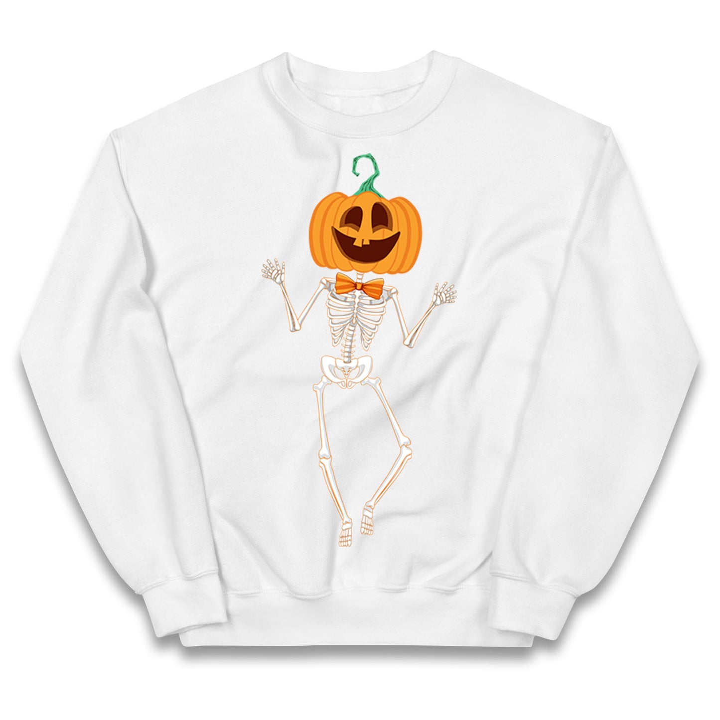 Pumpkin Skeleton Halloween Jumper
