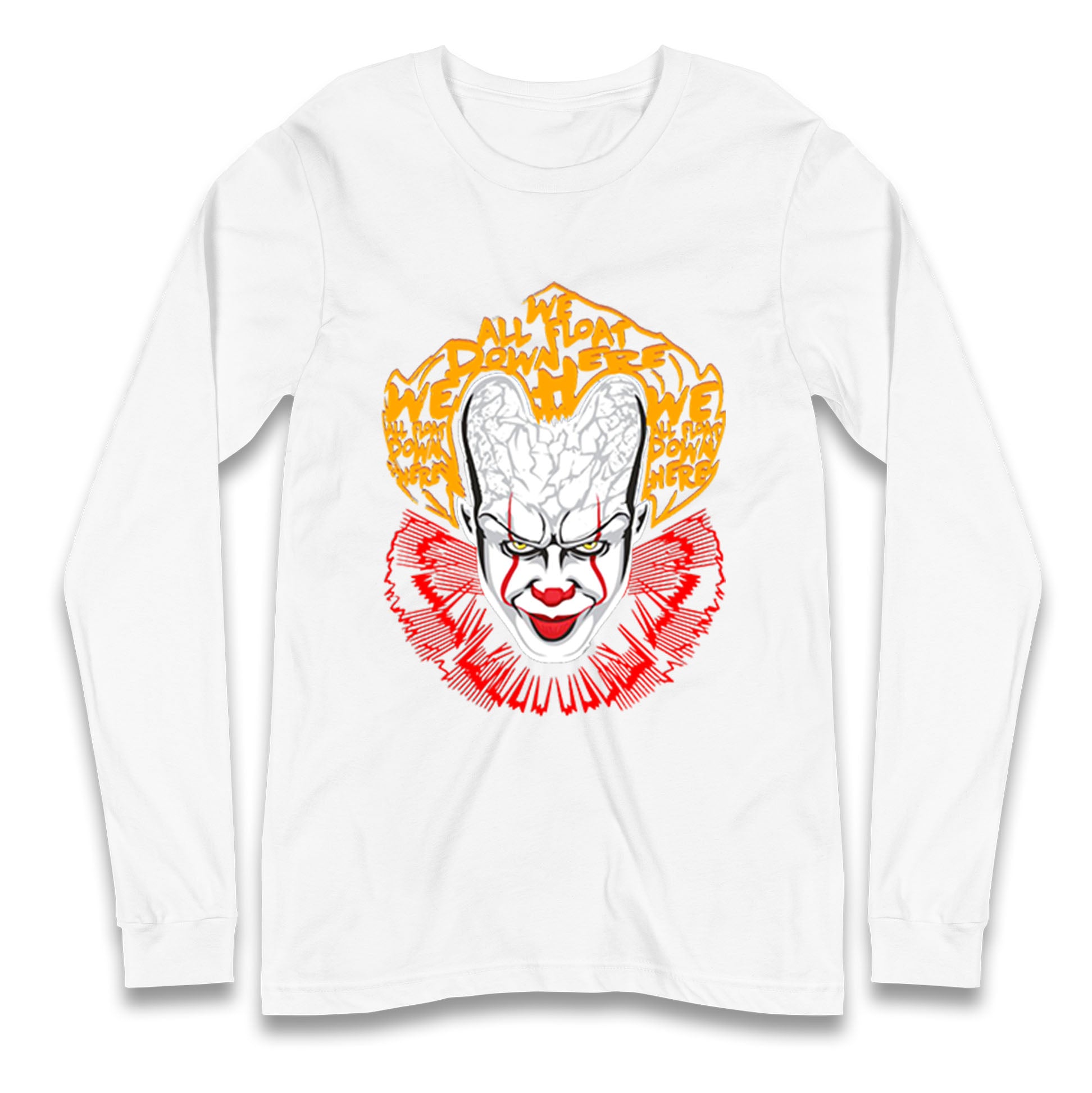 Pennywise Scary Clown Halloween T Shirt
