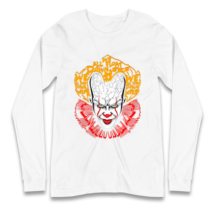 Pennywise Scary Clown Halloween T Shirt
