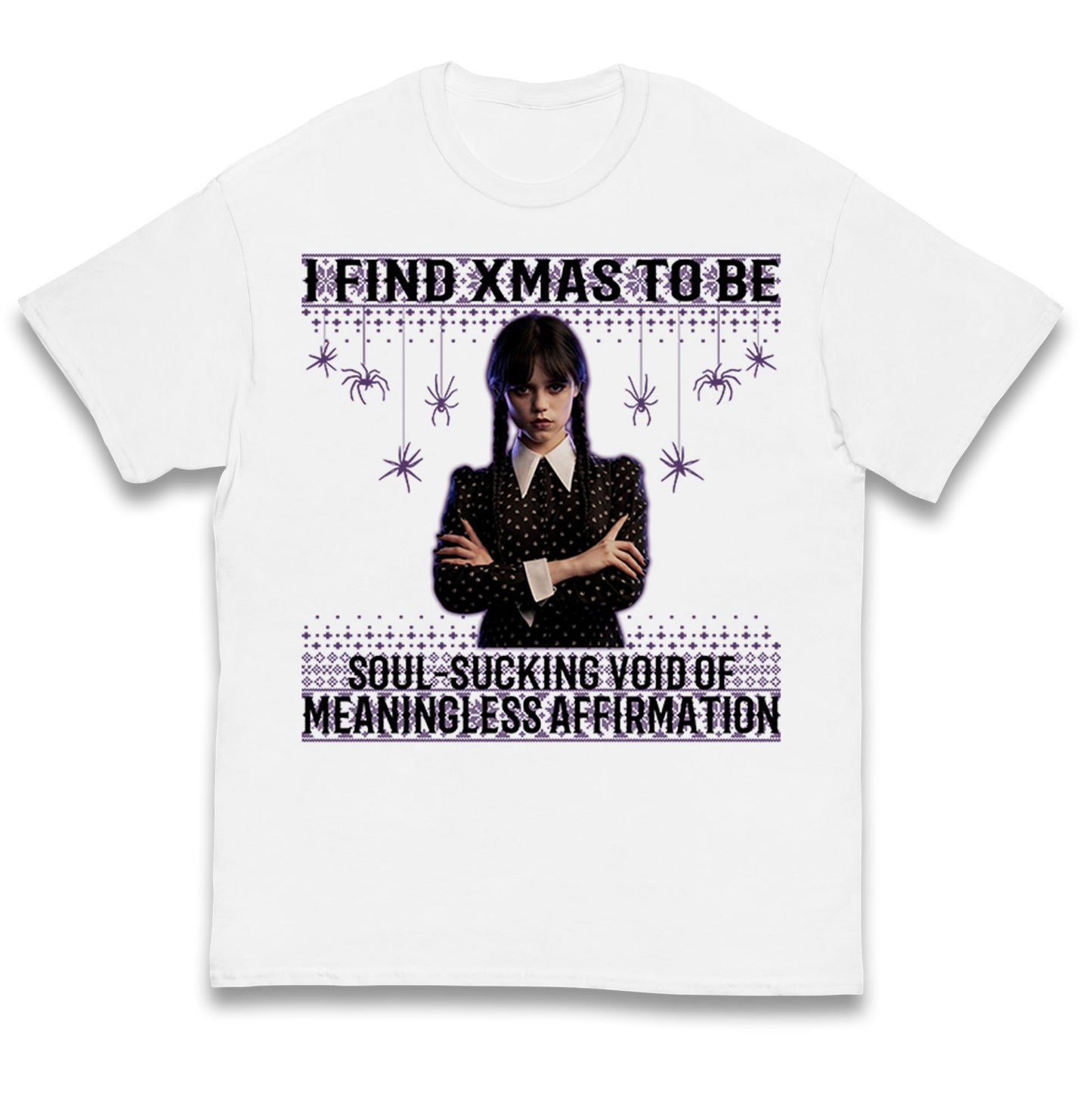 Wednesday Christmas Kids T Shirt