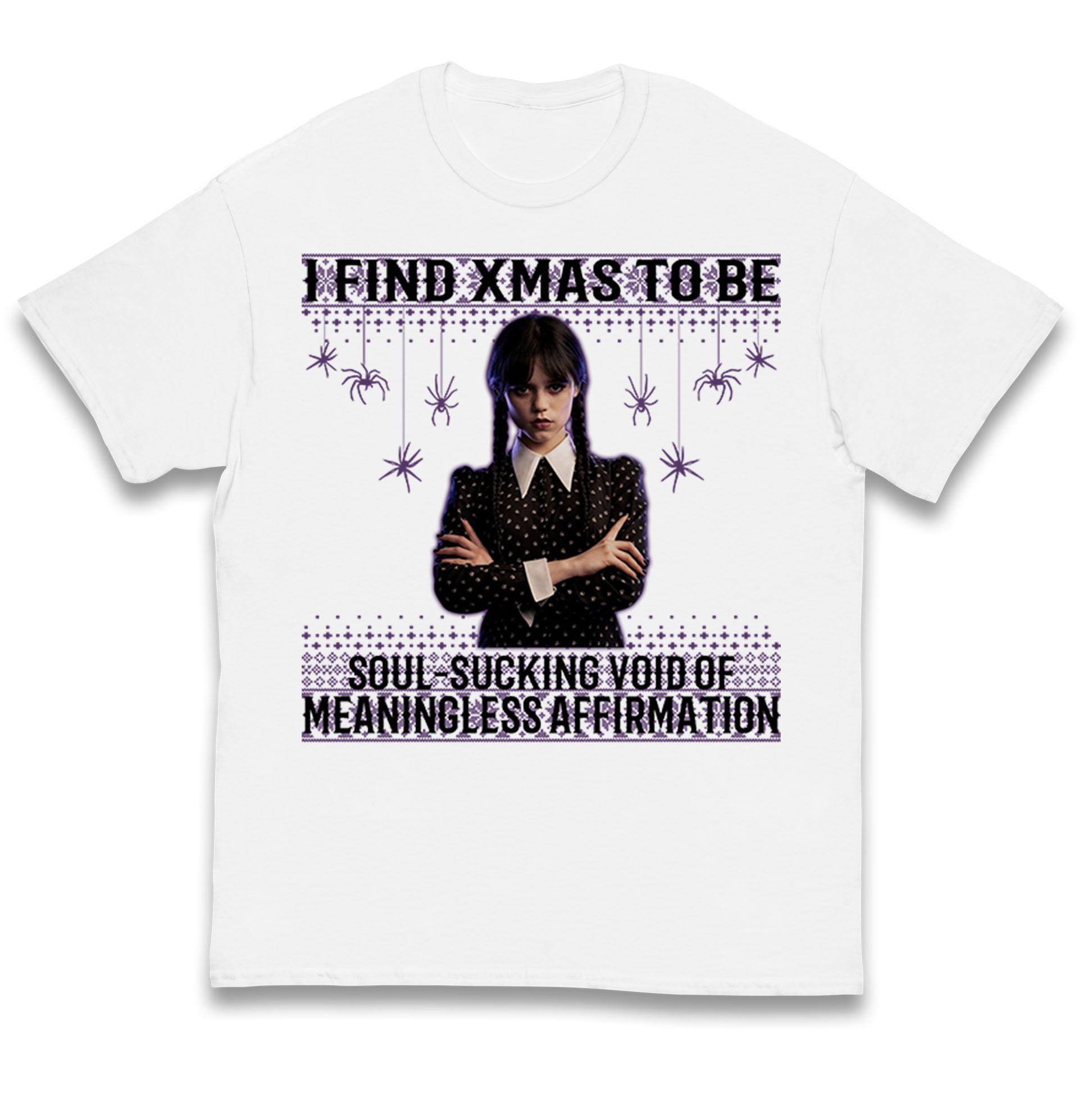 Wednesday Christmas Kids T Shirt