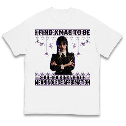 Wednesday Christmas Kids T Shirt