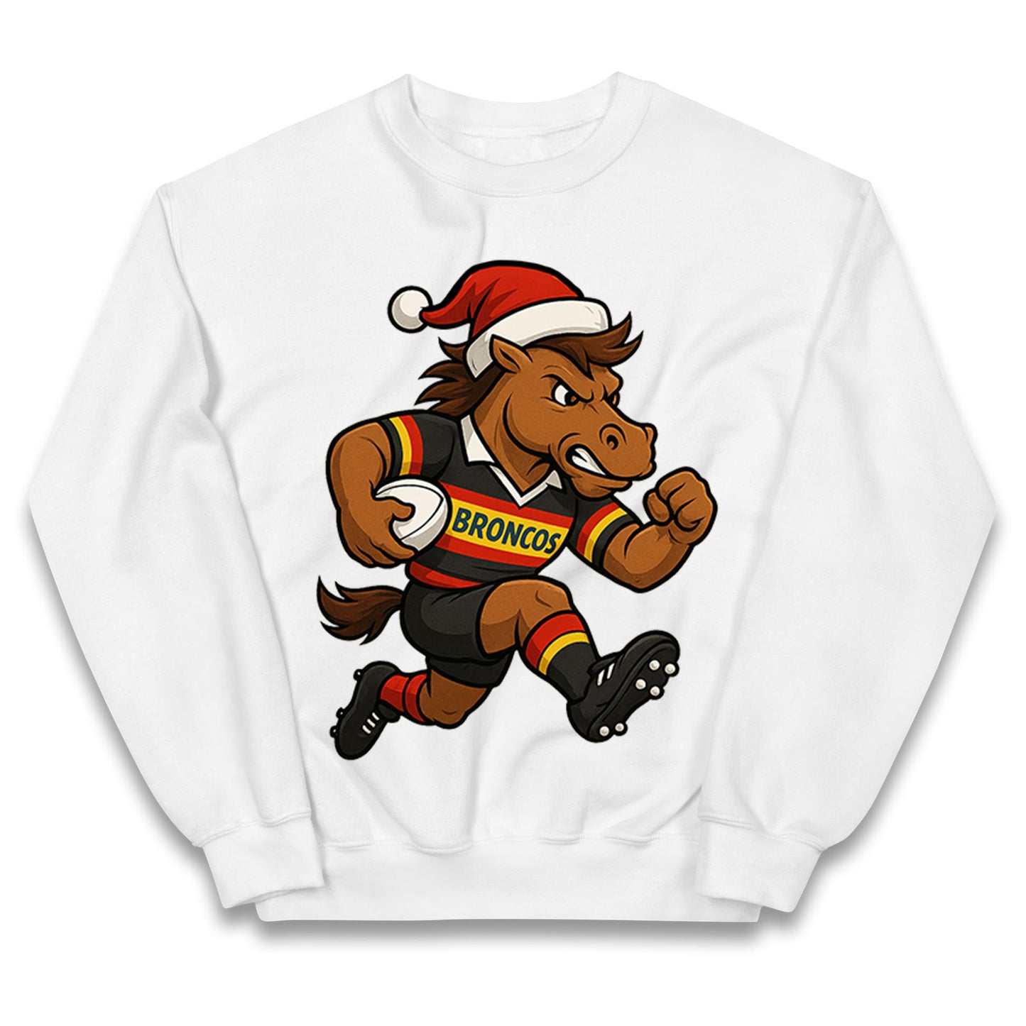London Broncos Christmas Kids Jumper