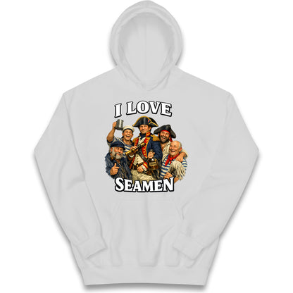 I Love Seamen Funny Cringe Meme Offensive  Kids Hoodie