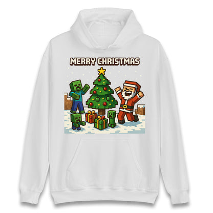 Minecraft Christmas Hoodie