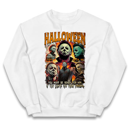 Michael Myers Horror Halloween Bootleg Kids Jumper
