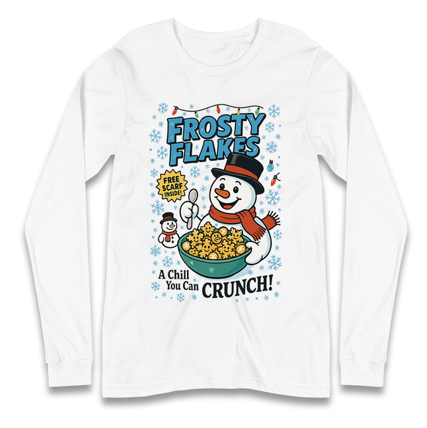 Snowman Christmas Longsleeve T Shirt