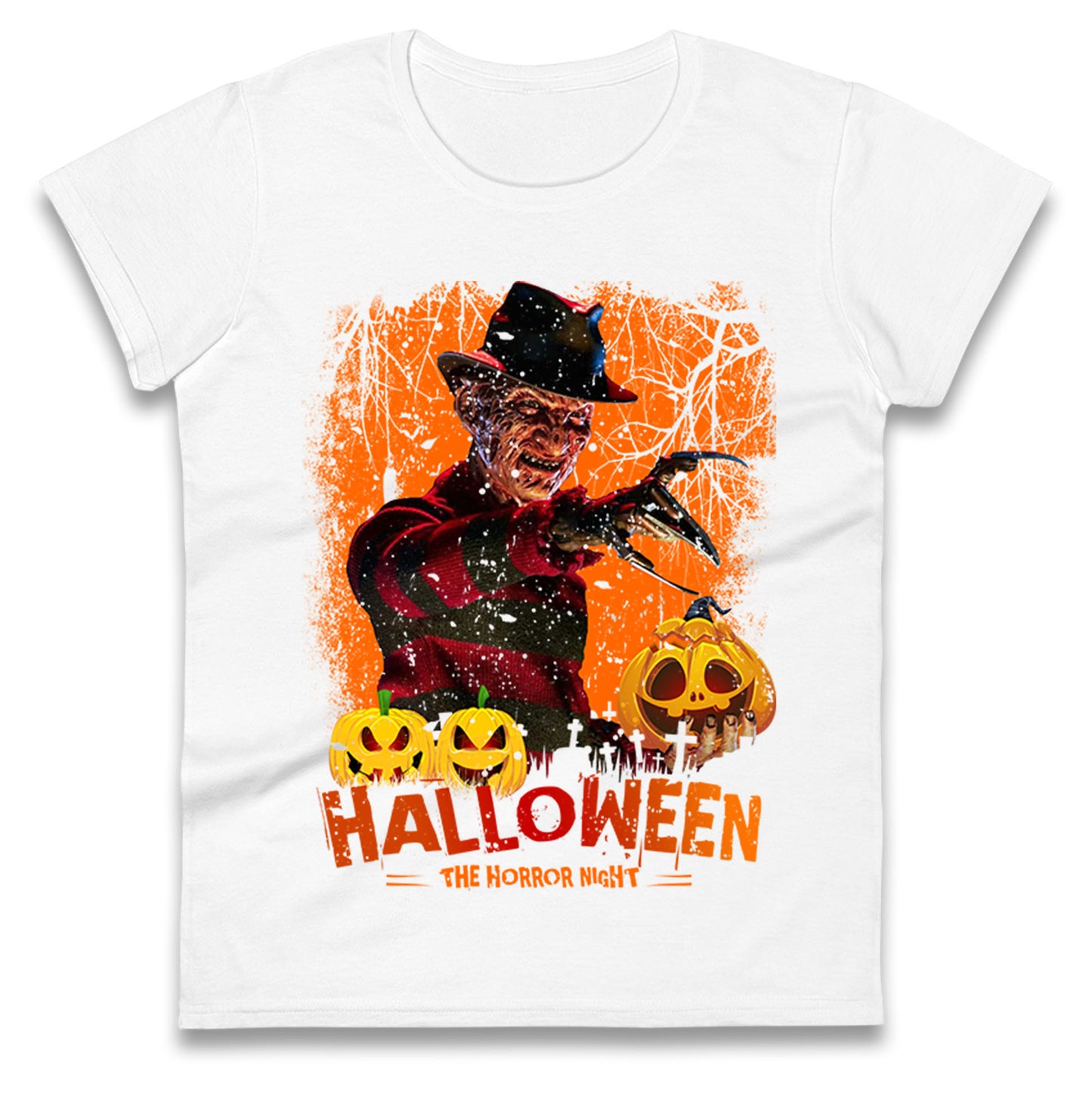 Freddy Krueger Halloween Horror Night Womens t shirts