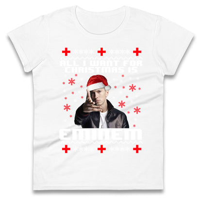 eminem christmas womens top