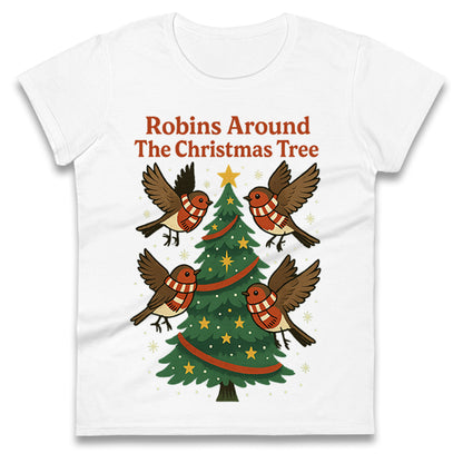 Bristol City Christmas Ladies T Shirt