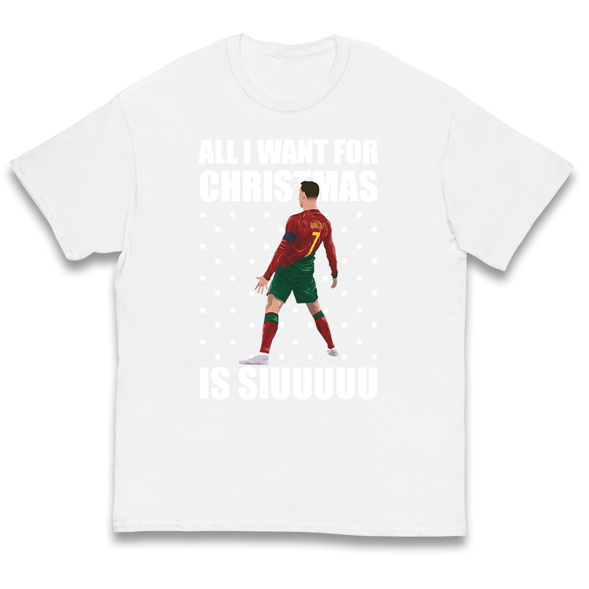 ronaldo christmas t shirt