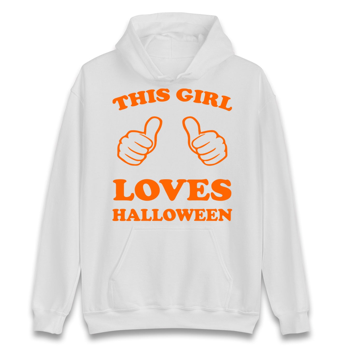 This Girl Loves Halloween Hoodie
