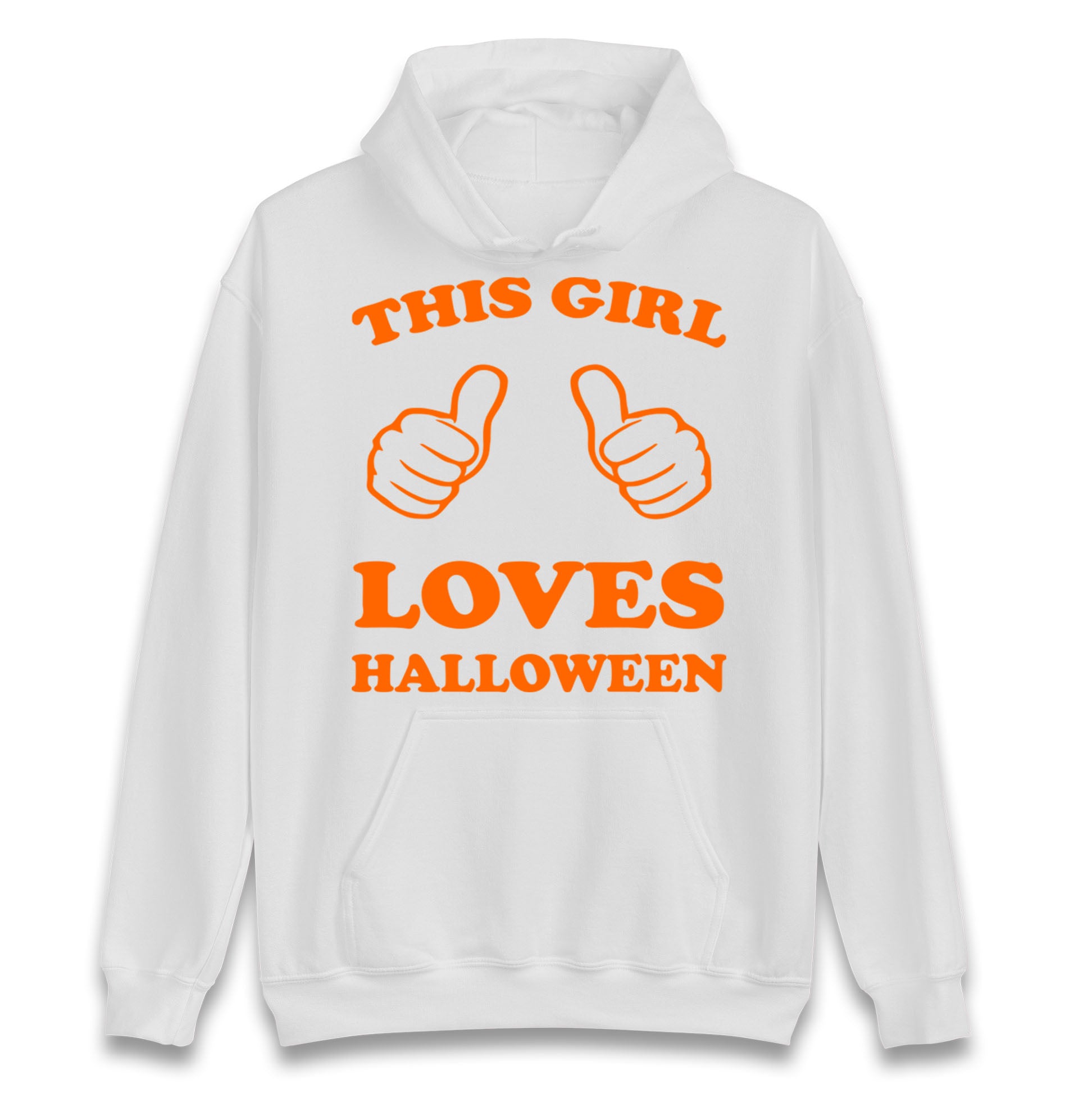 This Girl Loves Halloween Hoodie
