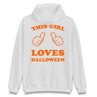 This Girl Loves Halloween Hoodie
