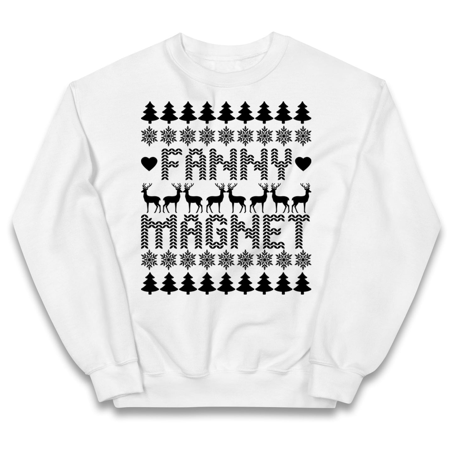Fanny Magnet Christmas Kids Jumper