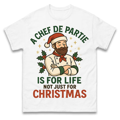 Chef De Partie Christmas T Shirt