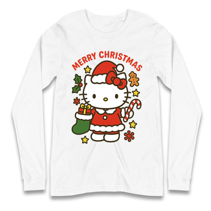 Hello Kitty Christmas Longsleeve T Shirt
