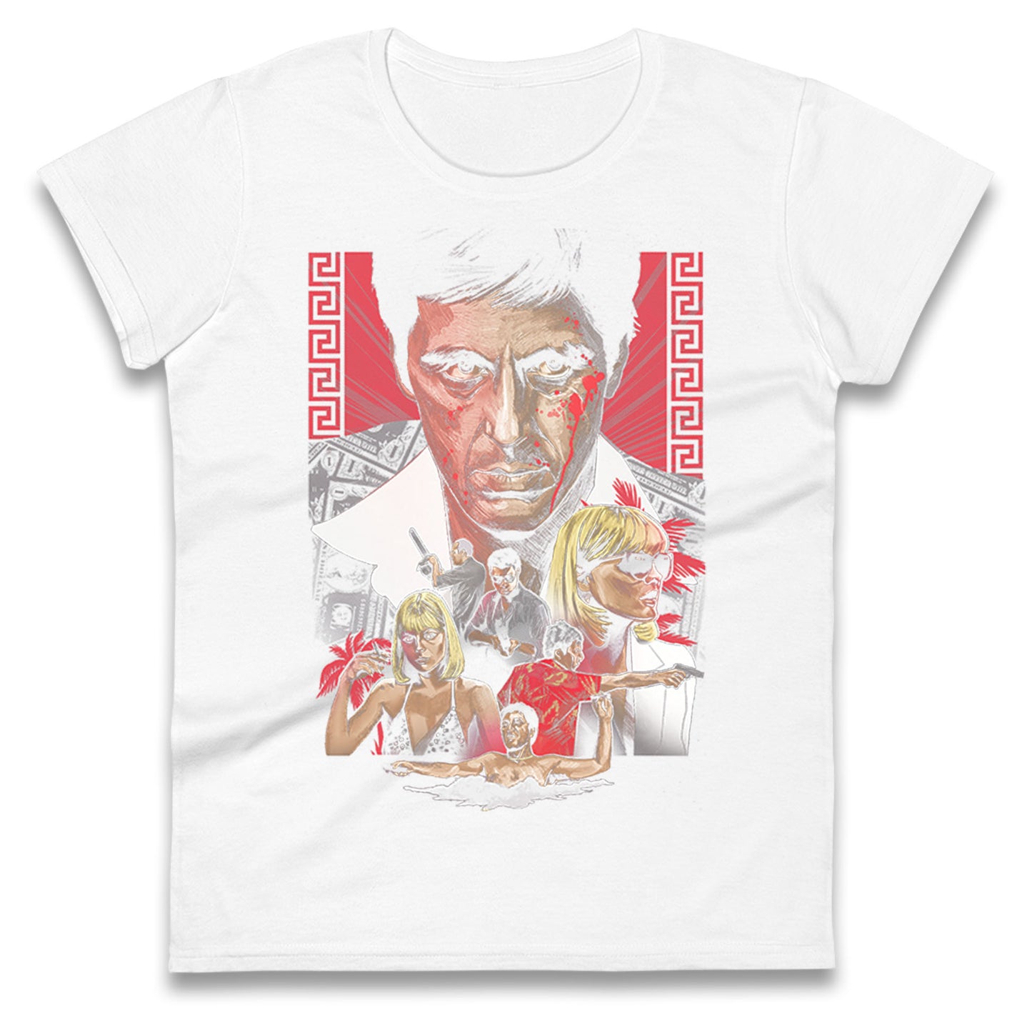 Tony Montana Scarface Ladies Shirt