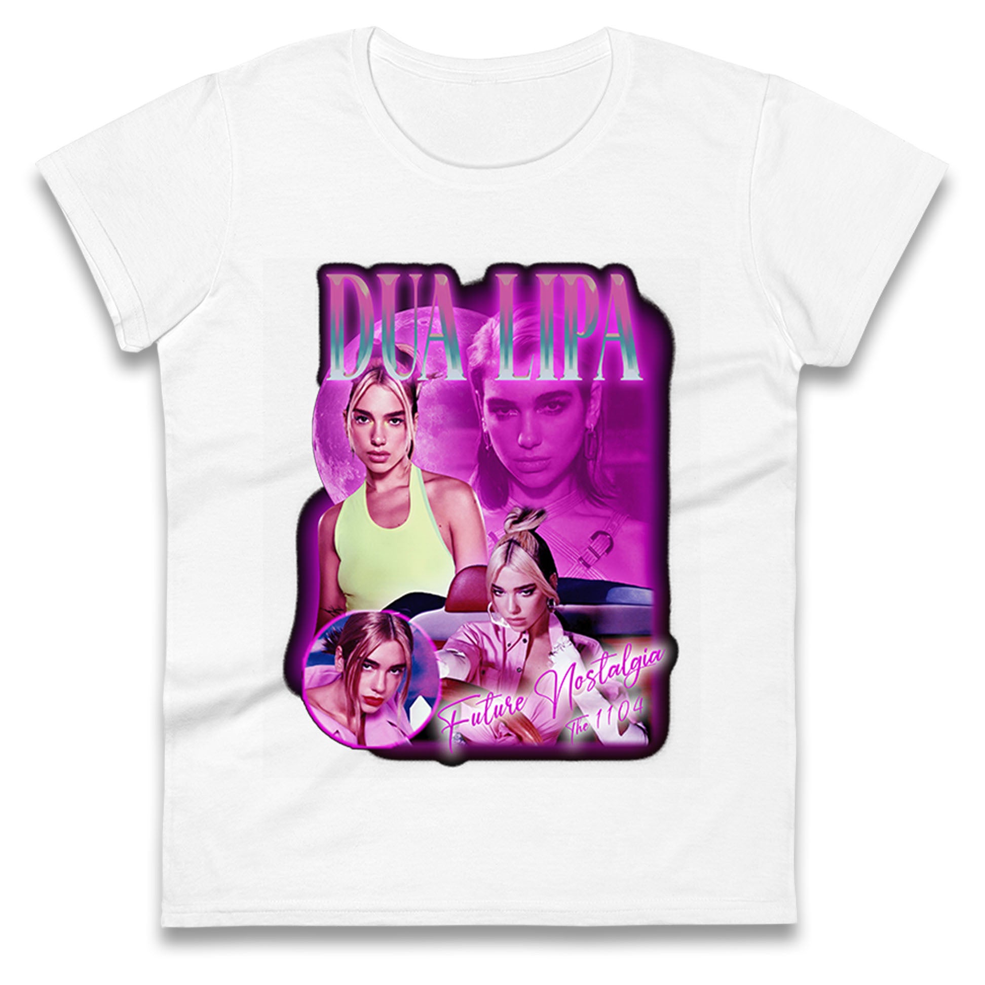 Dua Lipa Future Nostalgia Ladies T Shirt