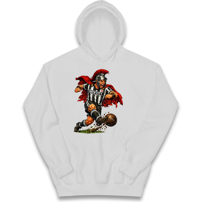 Retro Bath City Football Kids Hoodie