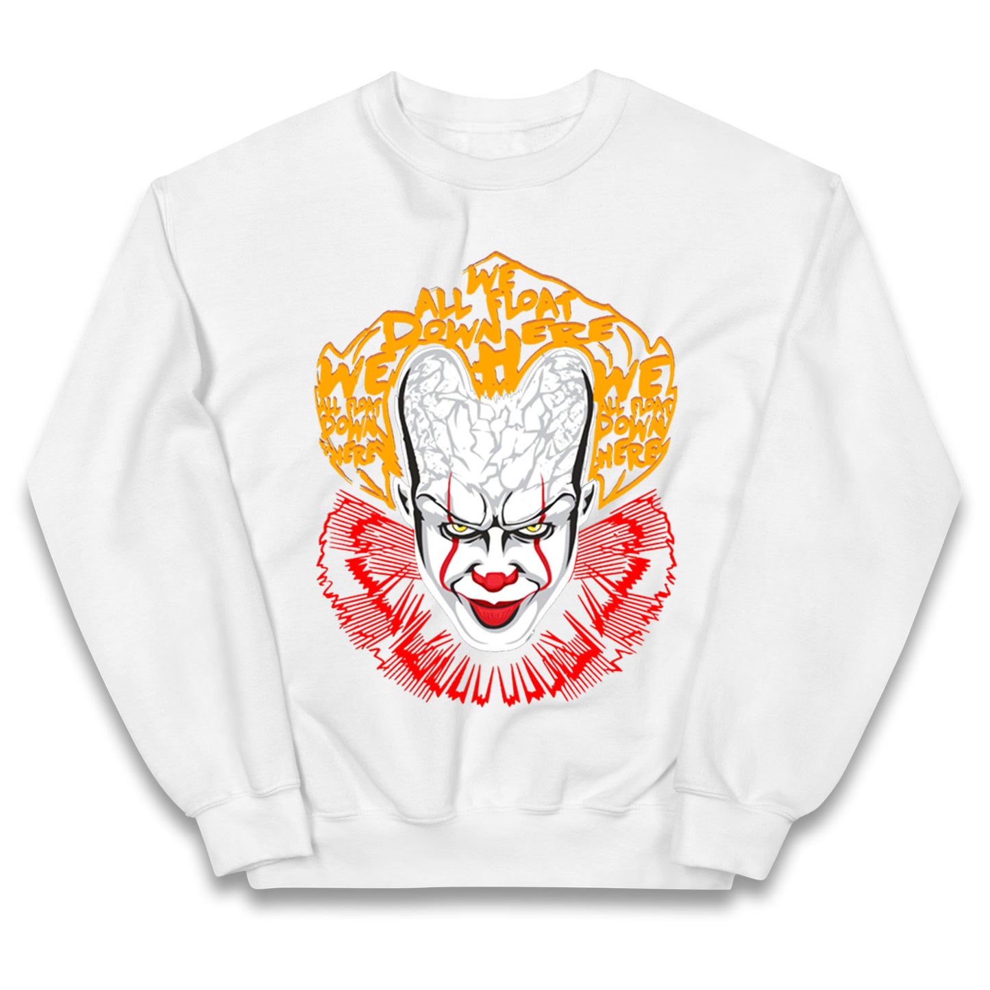 Pennywise Scary Clown Halloween Jumper
