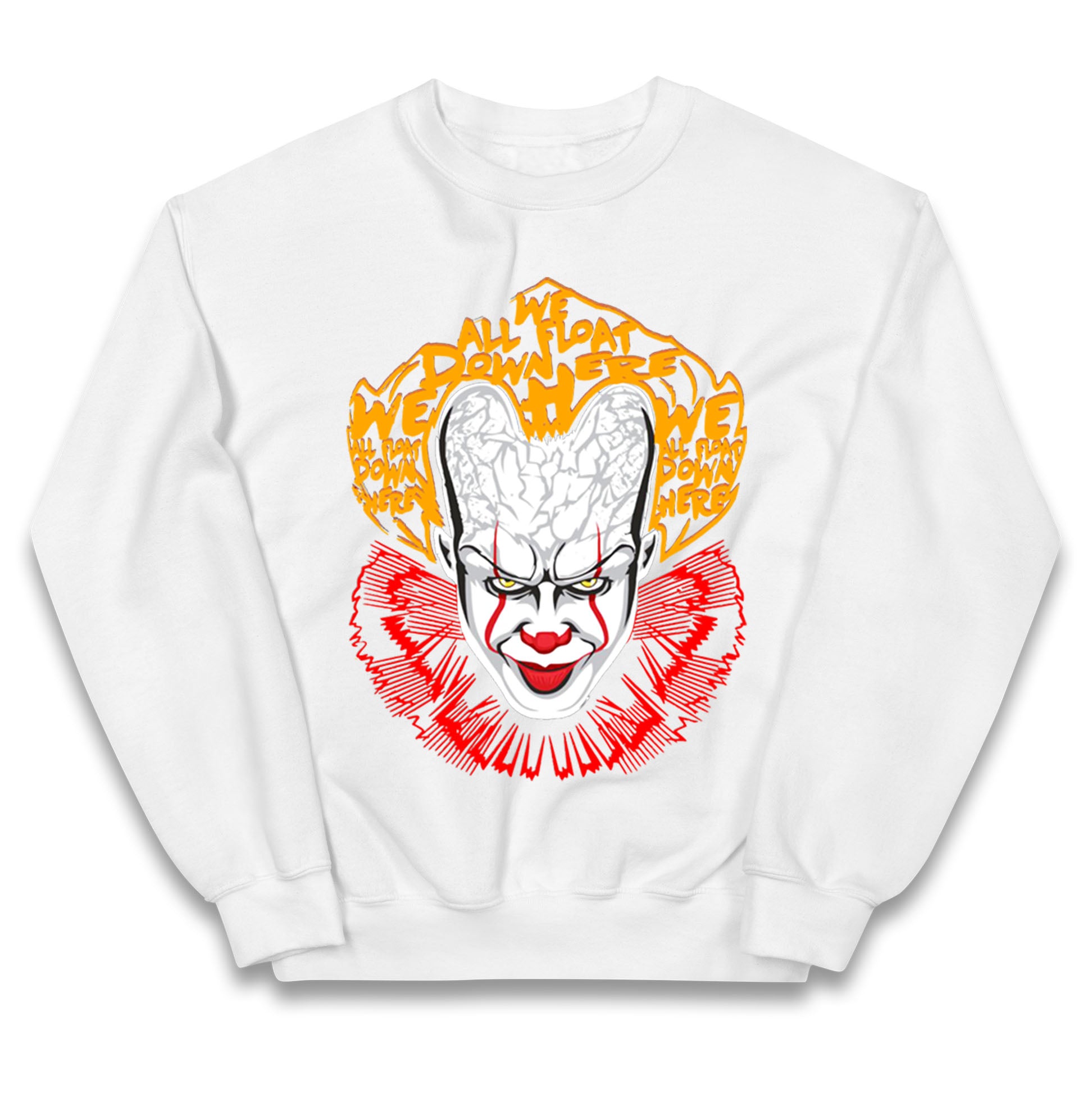 Pennywise Scary Clown Halloween Jumper
