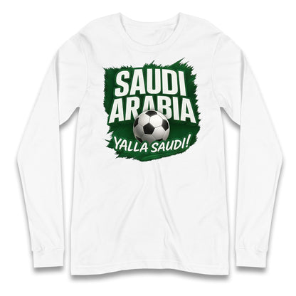 Saudi Arabia Retro World Cup Longsleeve T Shirt
