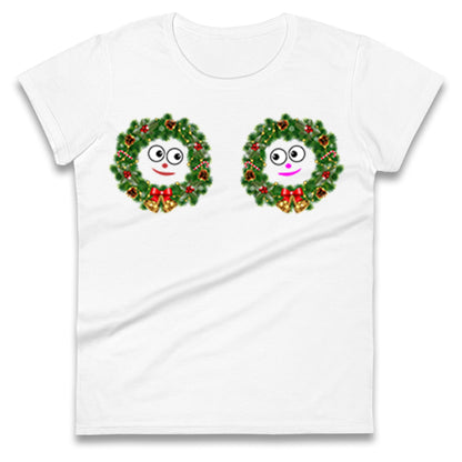 Christmas Decoration Rings Smiley Funny T Shirt