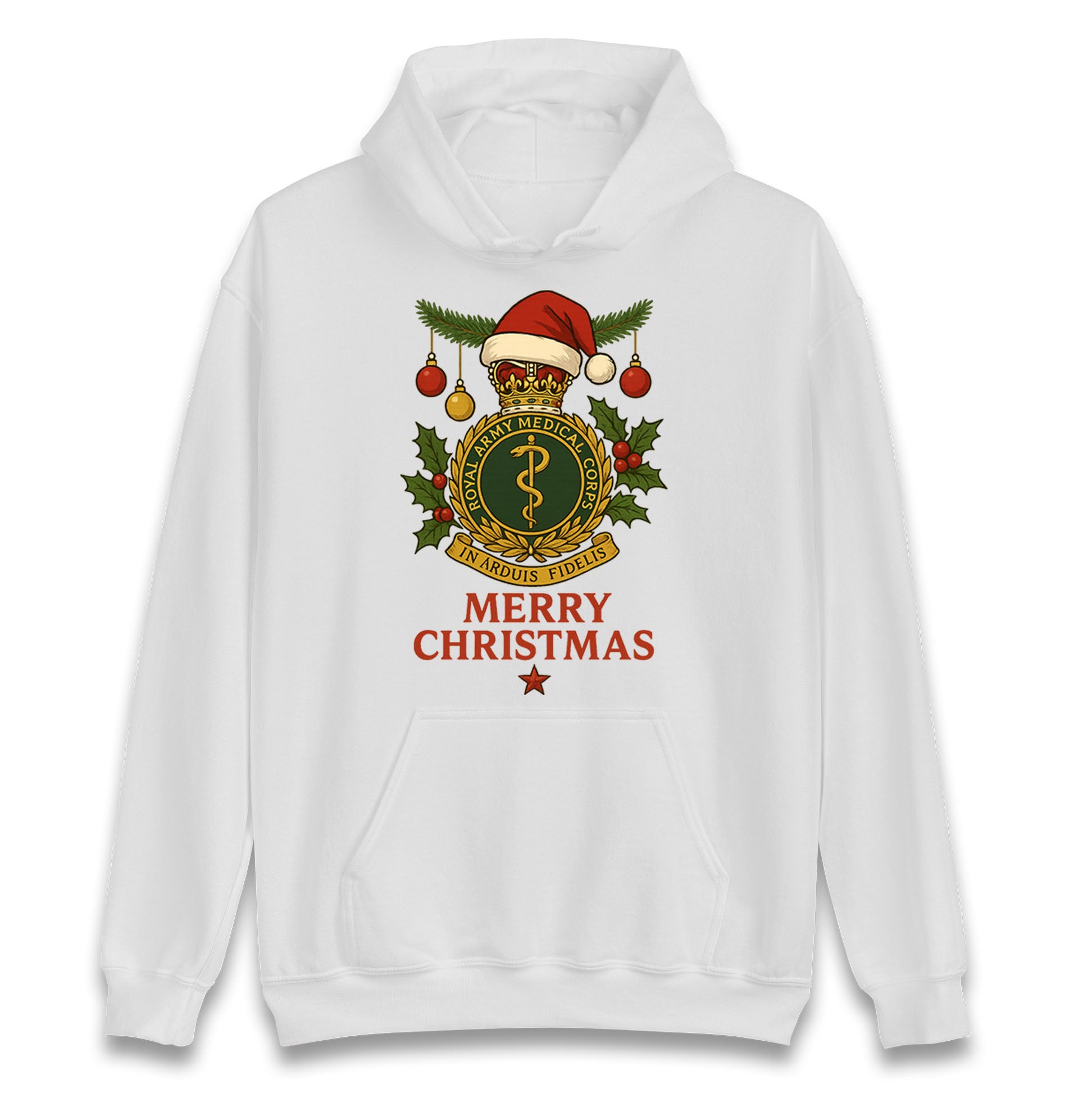 Royal Army Medical Corps Christmas Hoodie 