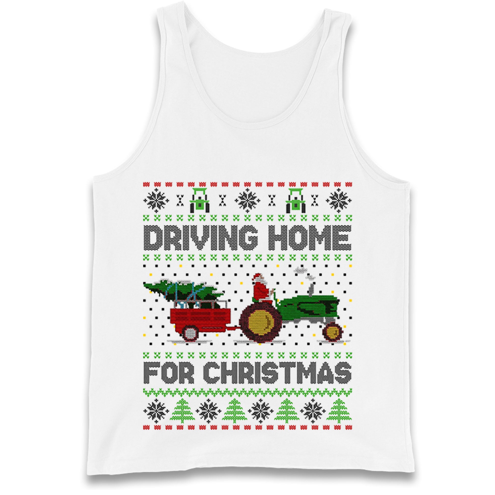 John Deere Christmas Tank Top