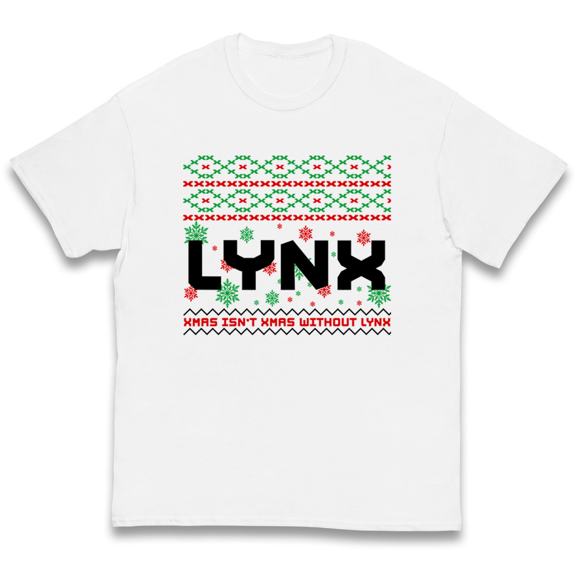 Lynx Christmas Kids T Shirt