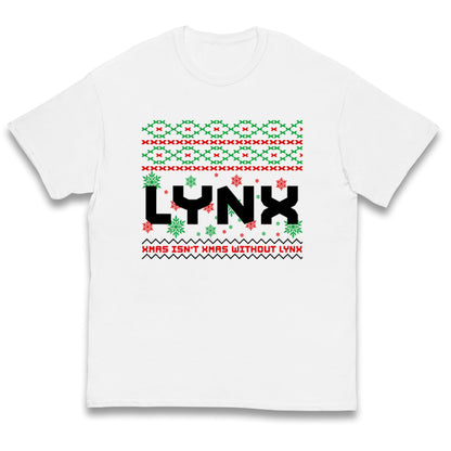 Lynx Christmas Kids T Shirt
