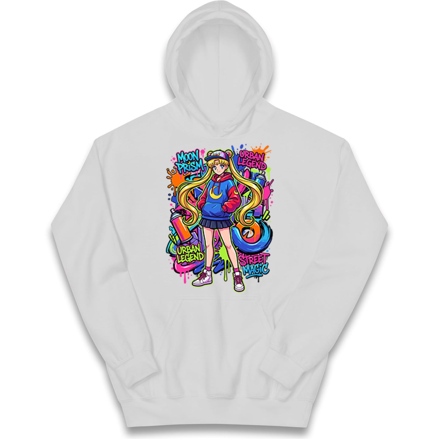 Moon Prism Power Kids Hoodie