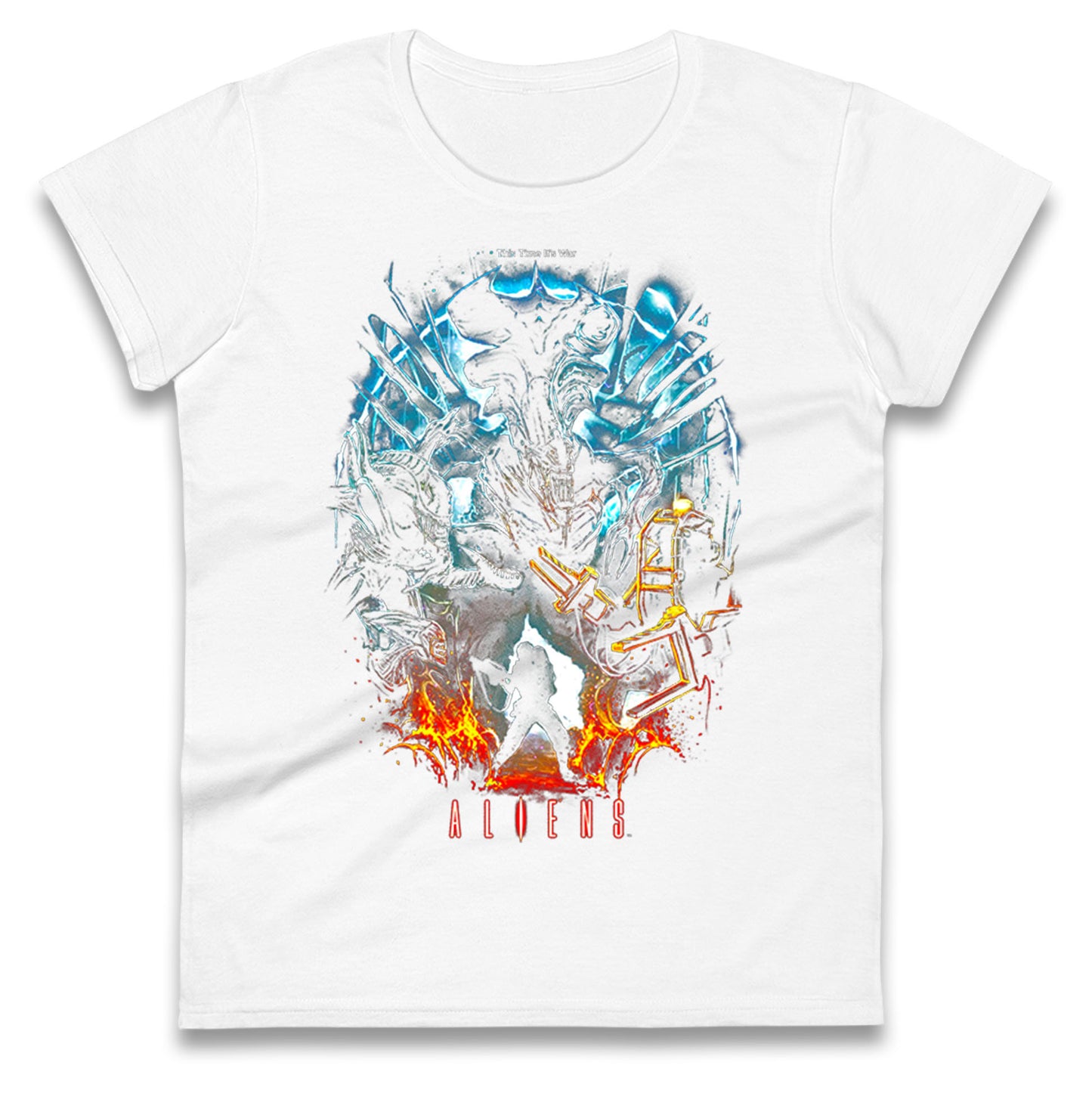 Aliens Ladies T Shirt