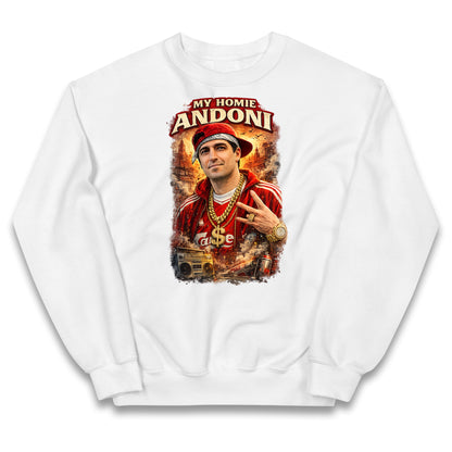 My Homie Andoni Iraola Liverpool Football Kids Jumper