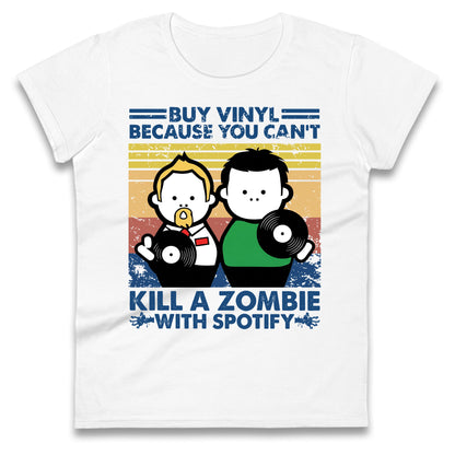 Buy Vinyl Recors Ladies T Shirt