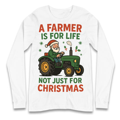 Farmer Christmas Longsleeve T Shirt