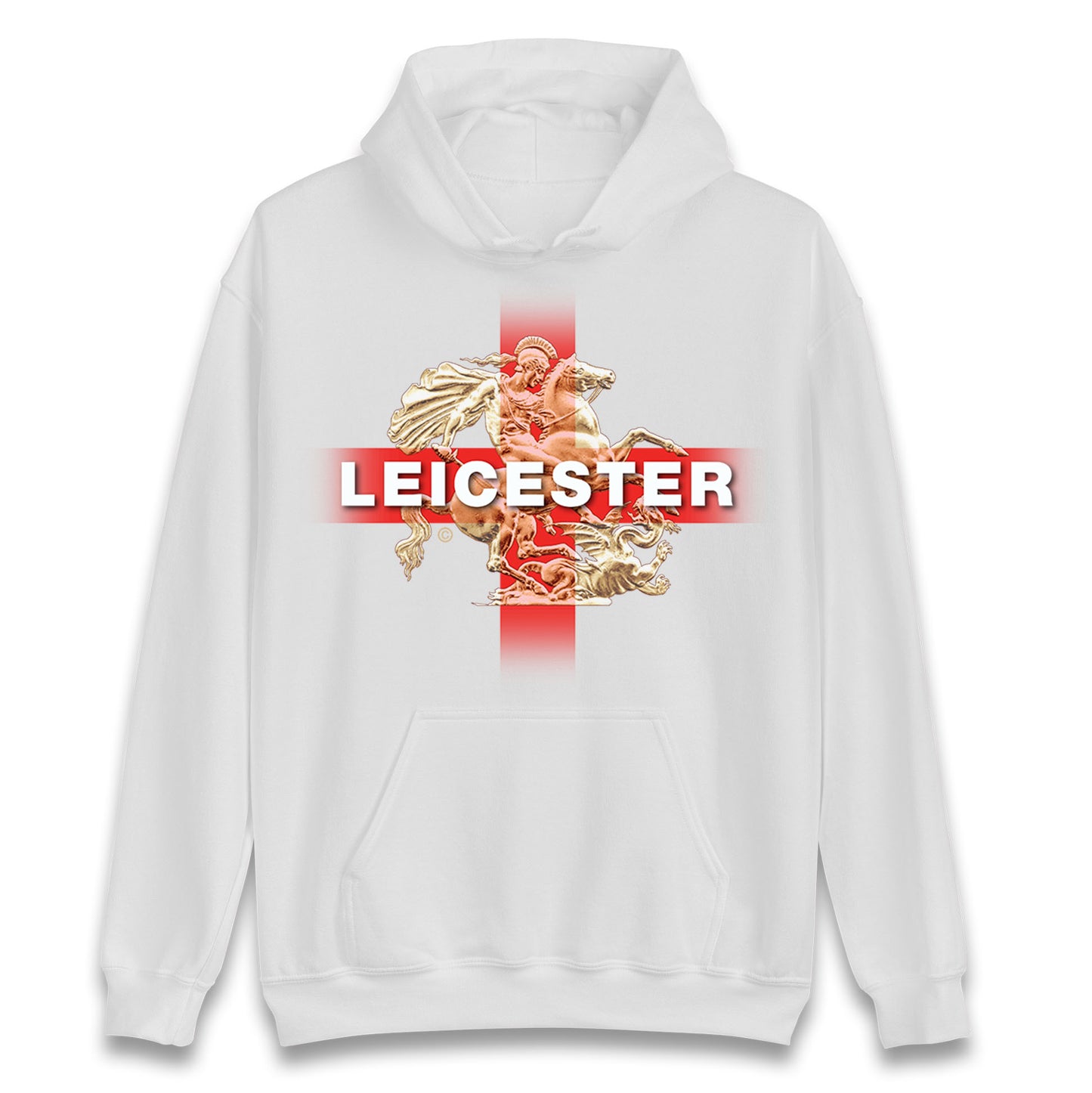 Leicester St George & The Dragon Unisex Hoodie