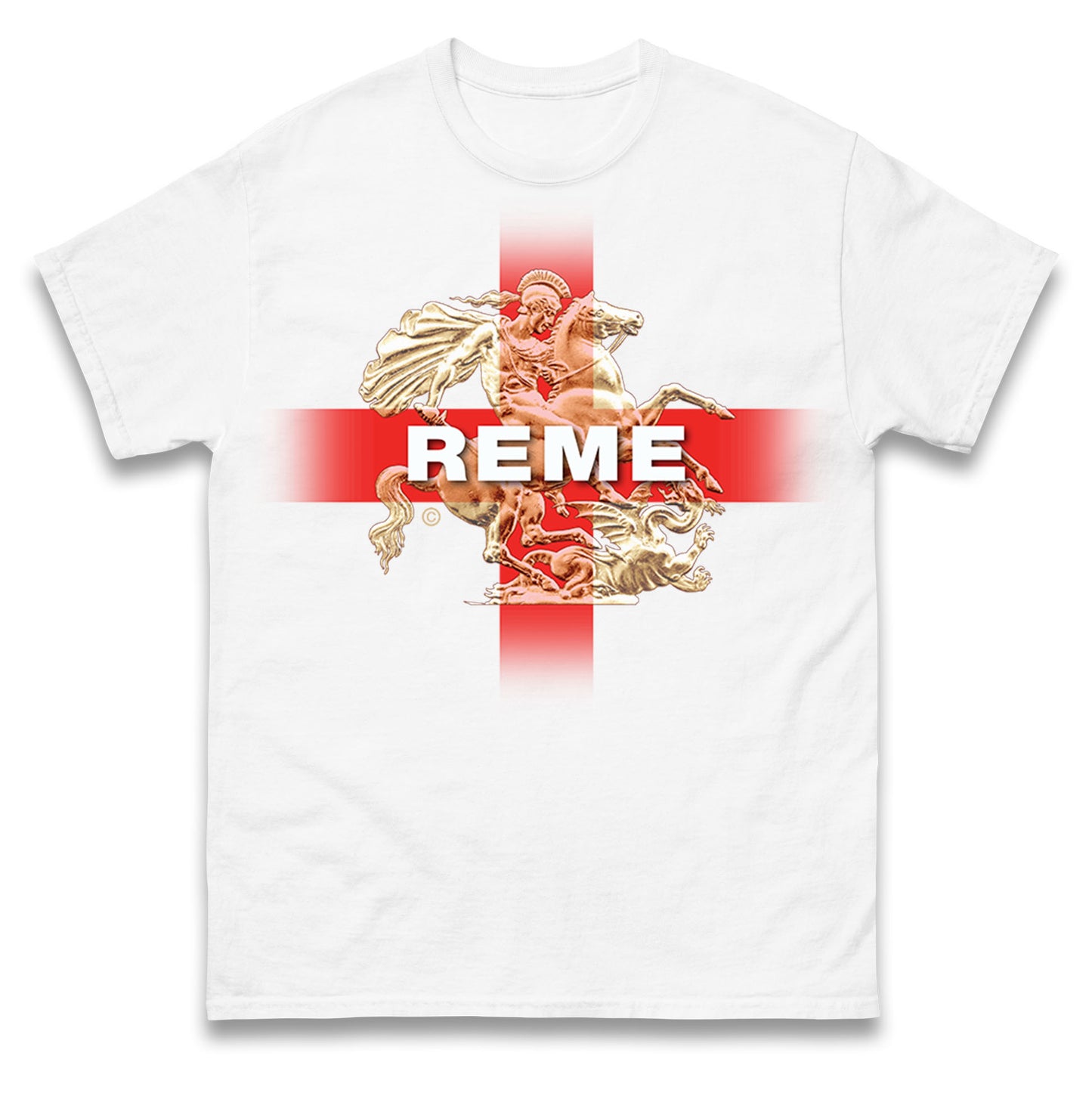 REME St George & The Dragon Mens Tee Top