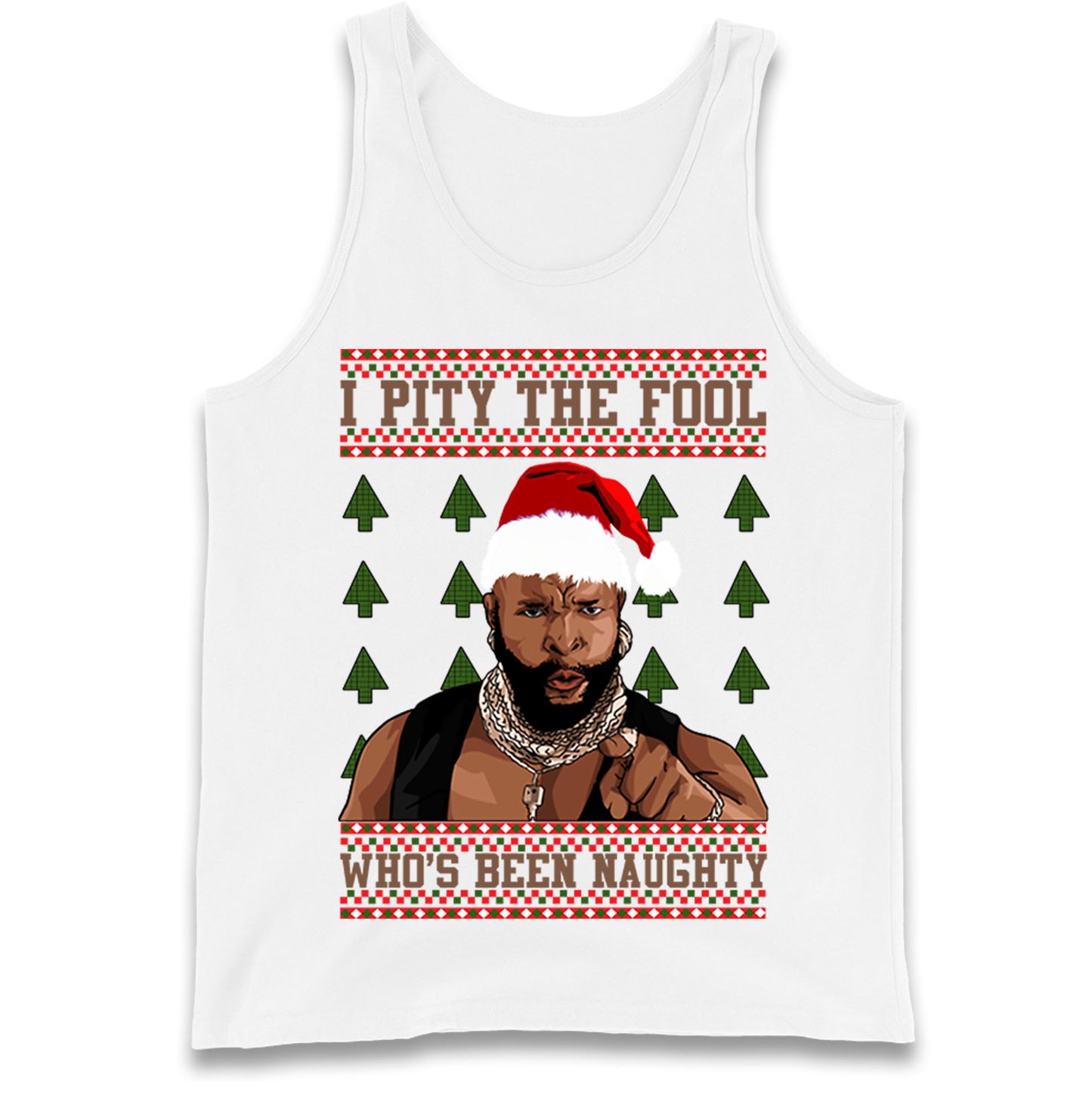 Barry Wood Whos been naughty Christmas Tank Top