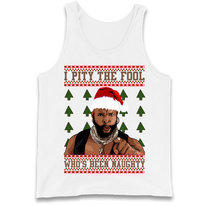 Barry Wood Whos been naughty Christmas Tank Top