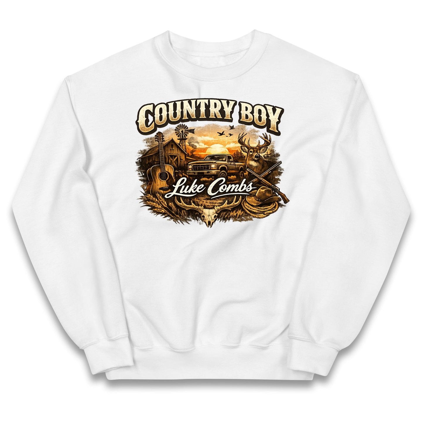 Luke Combs Country Music Kids Jumper
